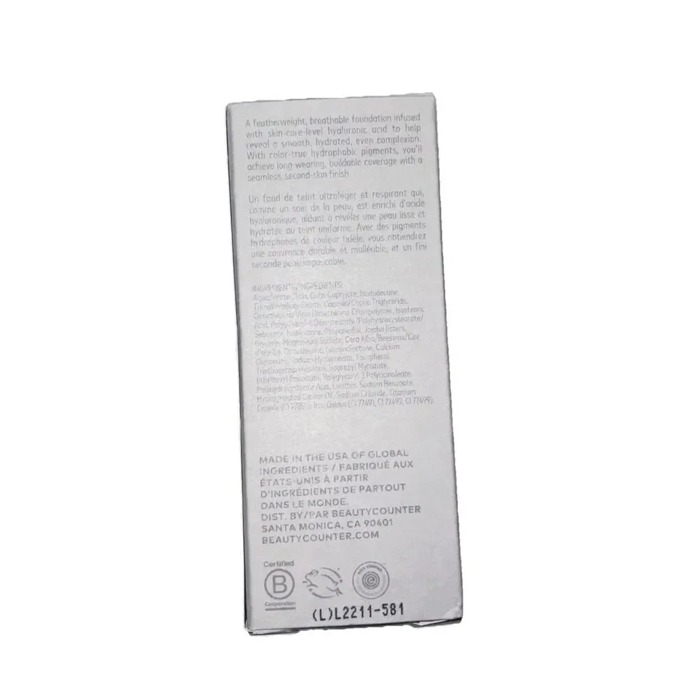 BEAUTYCOUNTER SHADE DARK 510 Skin Twin Featherweight Foundation NEW